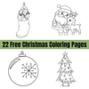 Free Printable Christmas Coloring Pages PDF — Lauren Martin