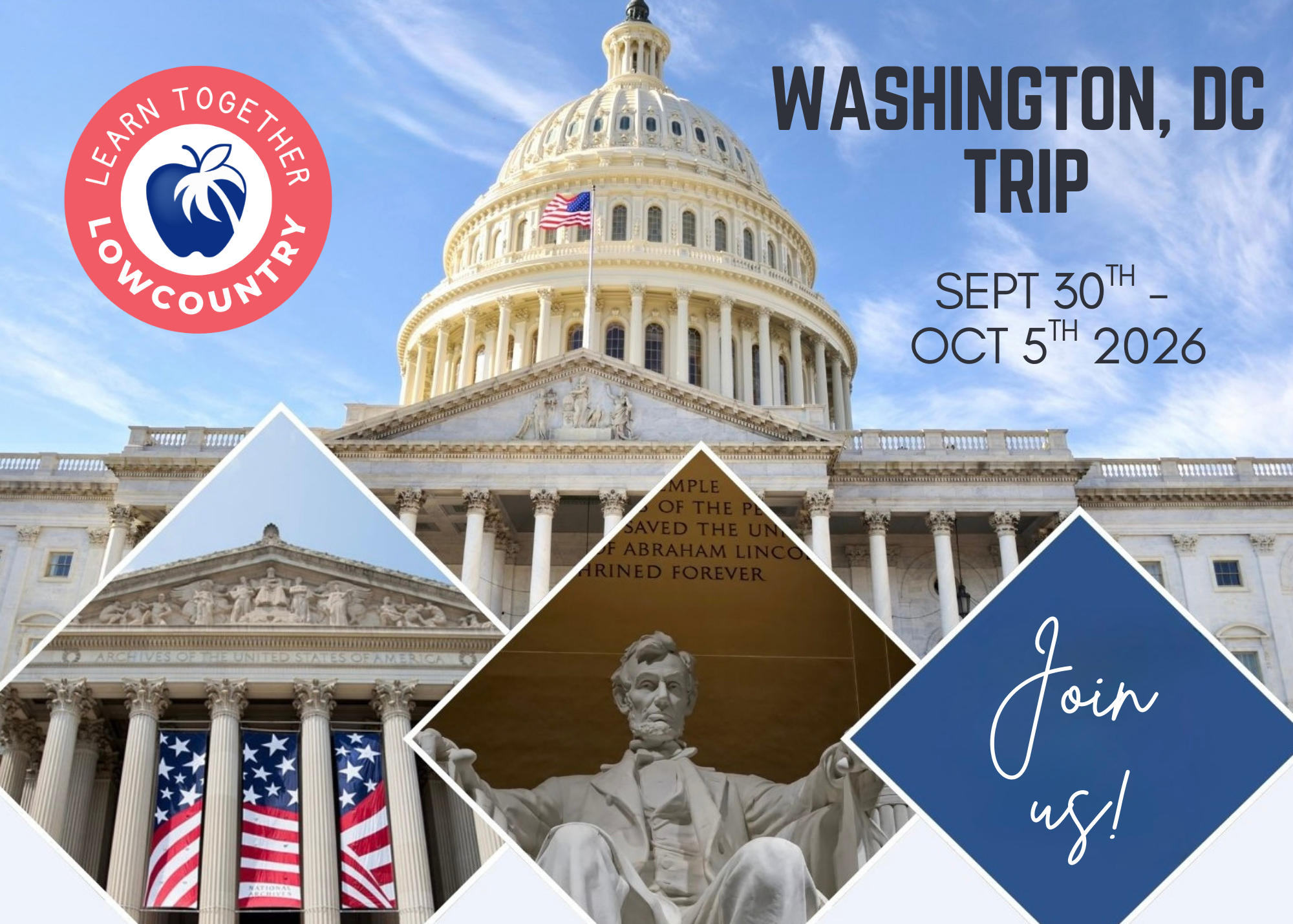 Washington DC Homeschool Trip