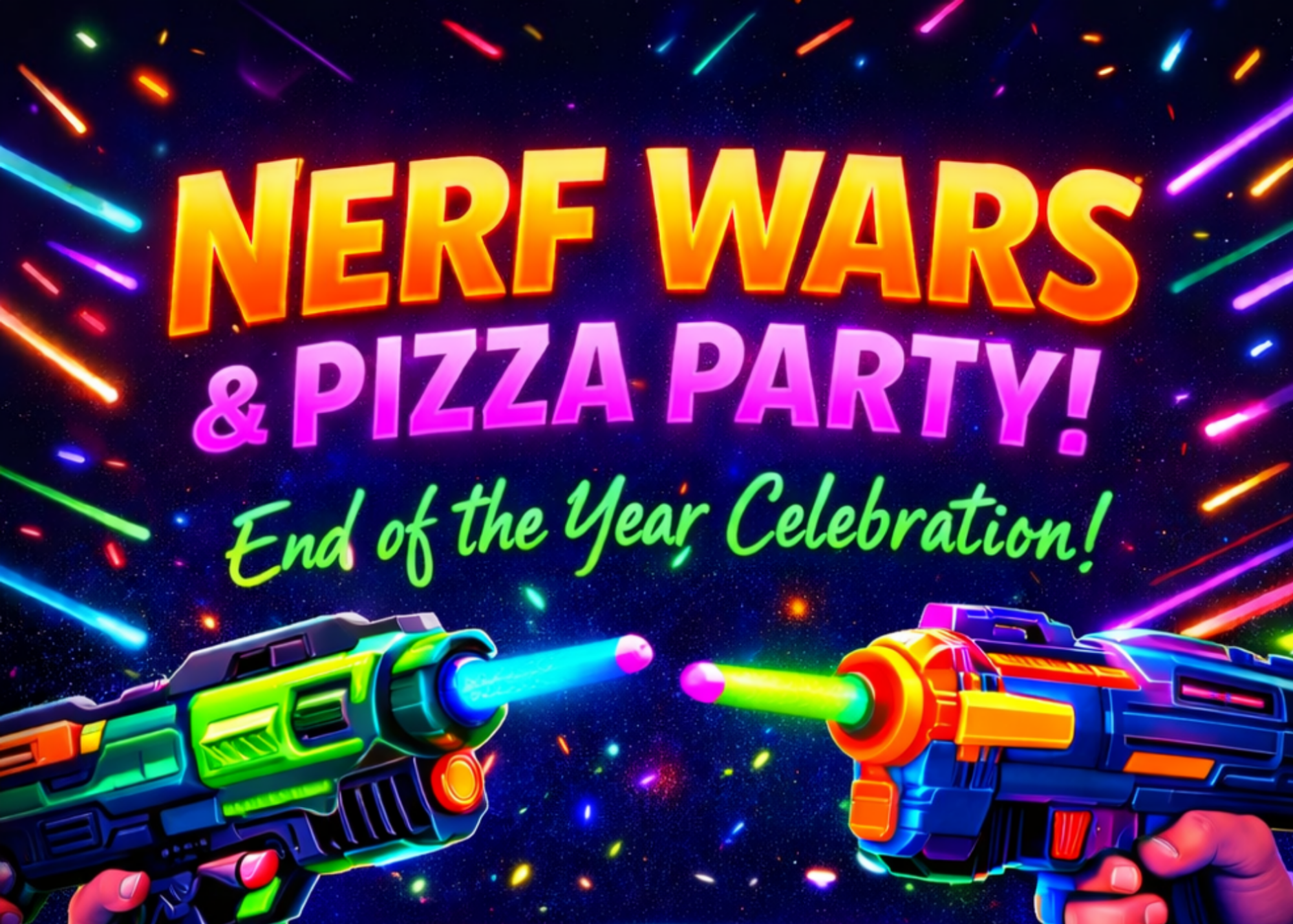 Teen Night - Nerf Wars &amp; Pizza Party