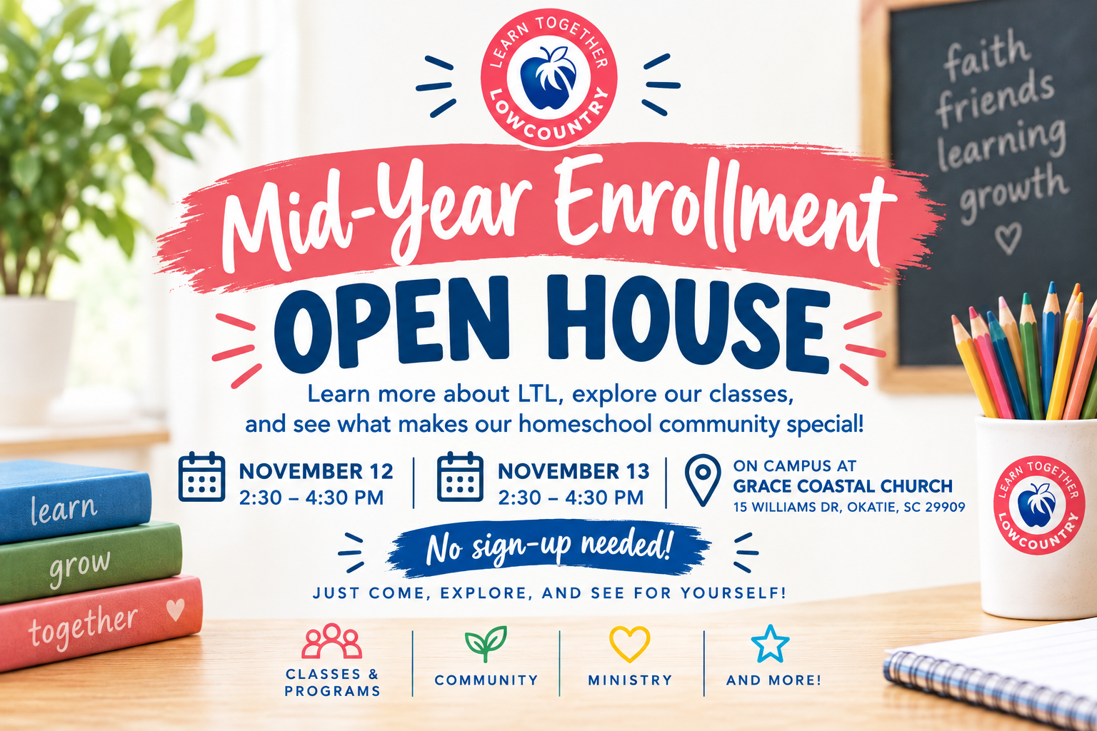 Mid-Year Enrollment Open House!!!