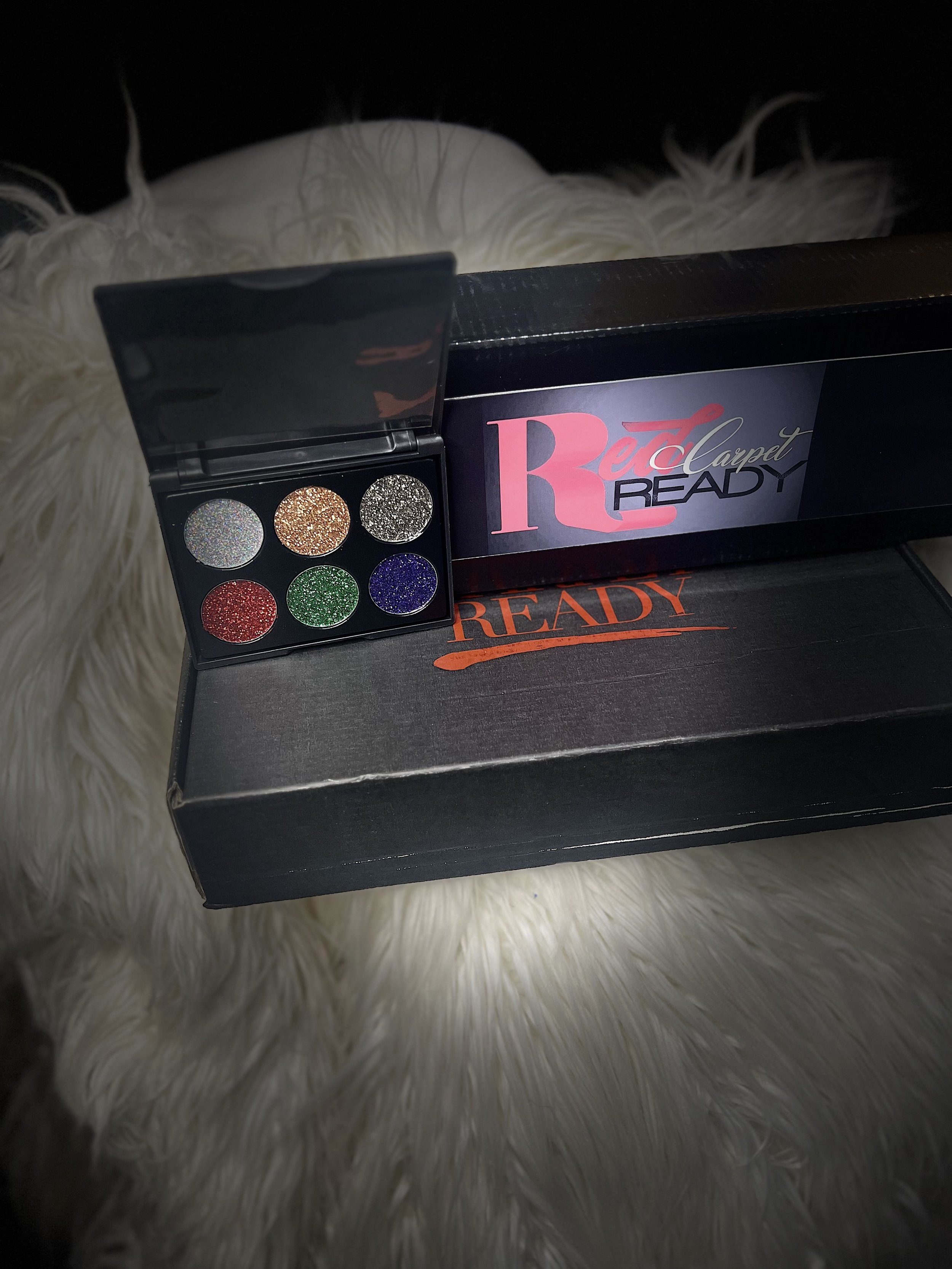 RCR bedazzled glitter palette