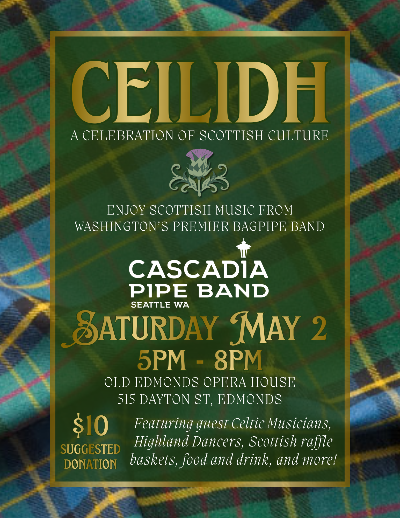 Cascadia Ceilidh - A Celebration of Scottish Culture
