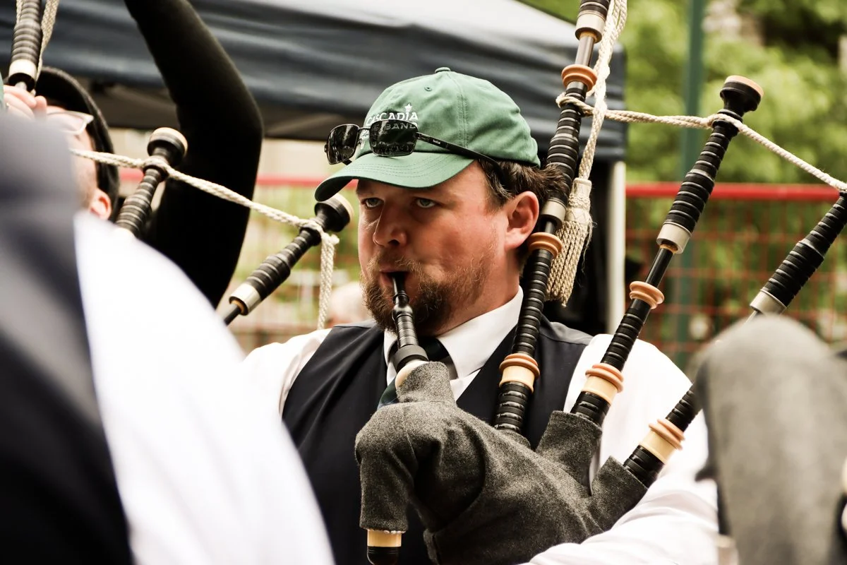 Pipe Major Patrick Downing