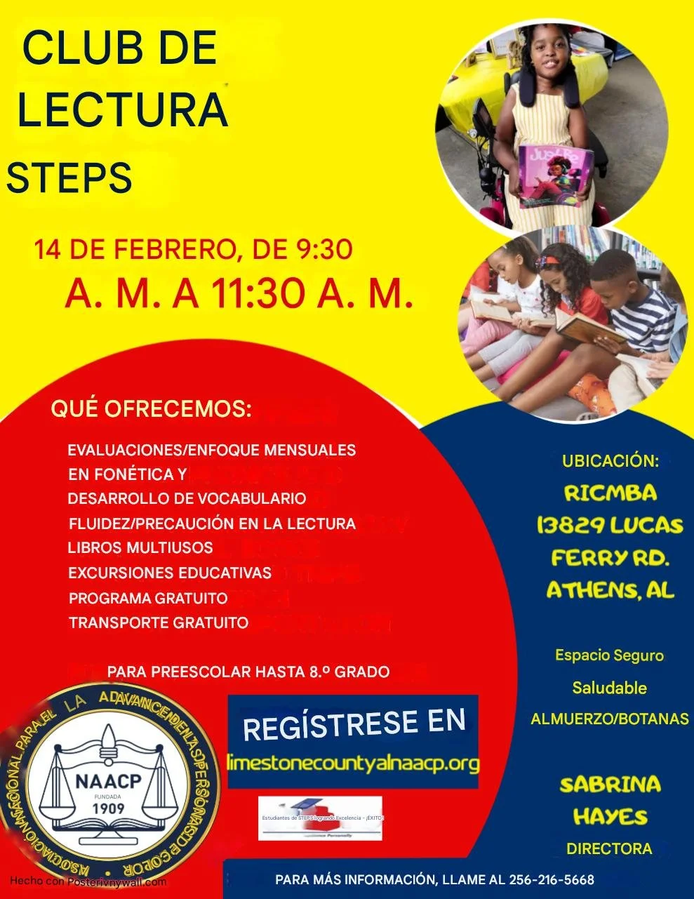 Club De Lectura Steps