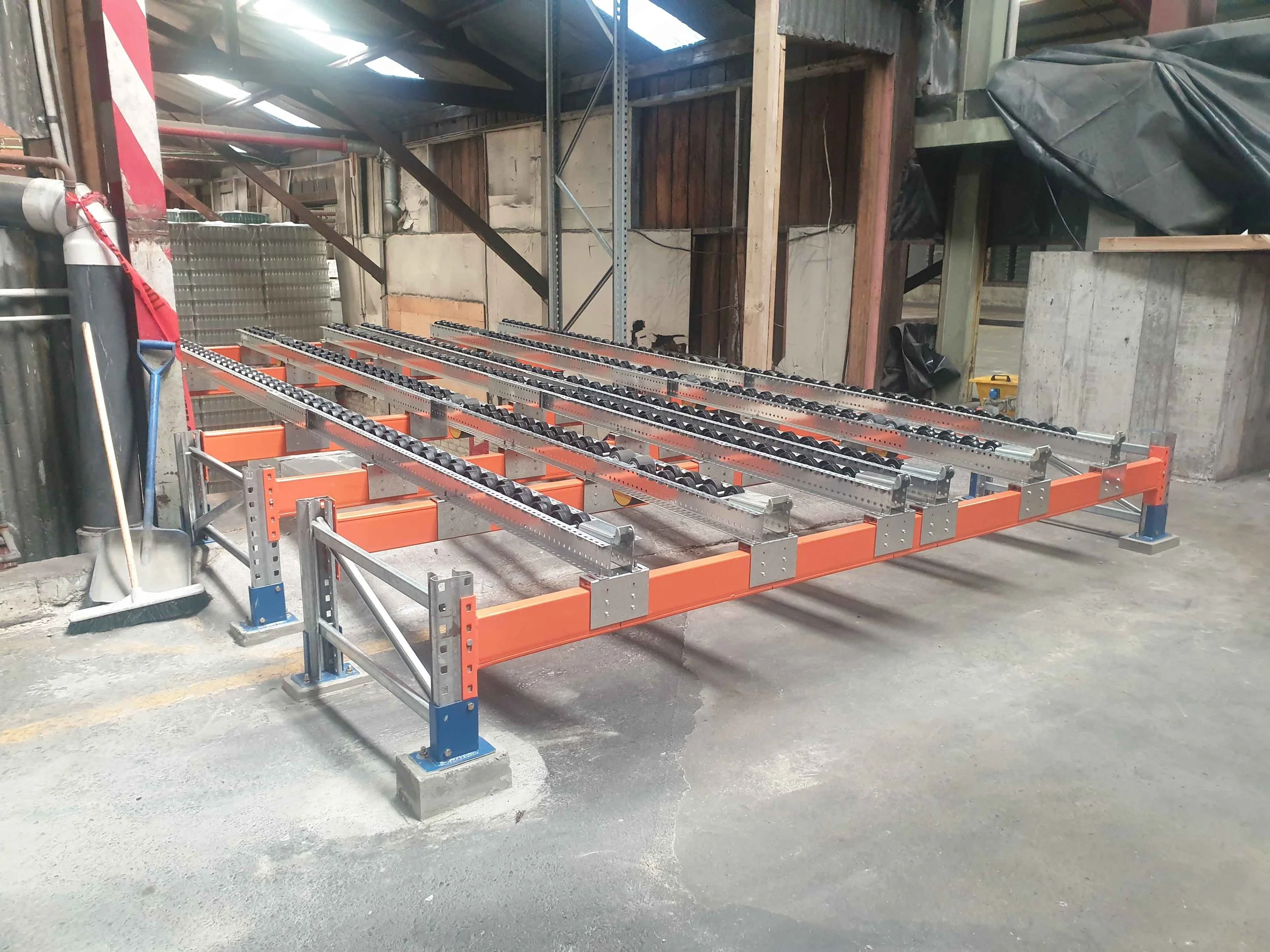 Visy Glass Auckland Racking and Shelving