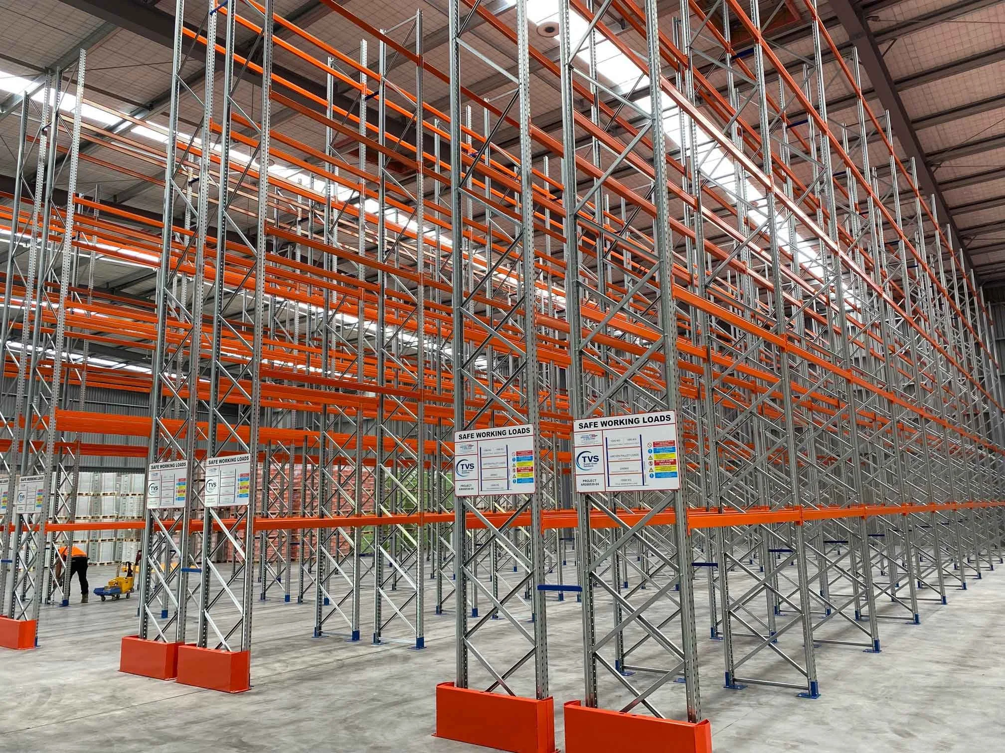 Guided Single Select Racking Standard Single Selective | Auckland Racking and Shelving