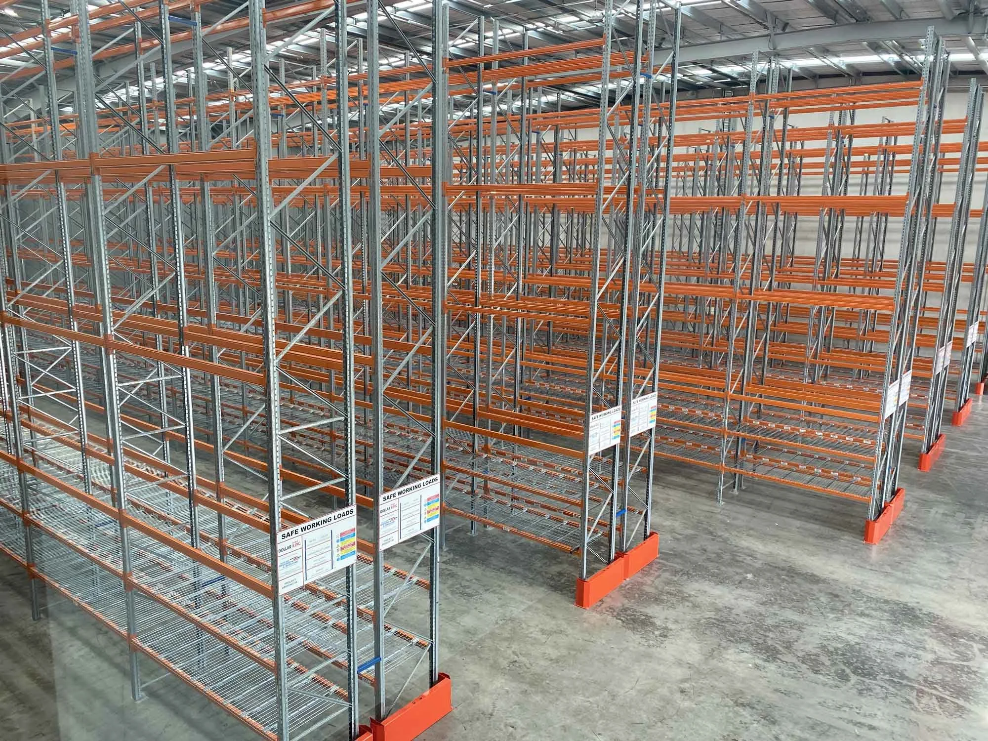 Standard Single Selective Auckland Racking and Shelving