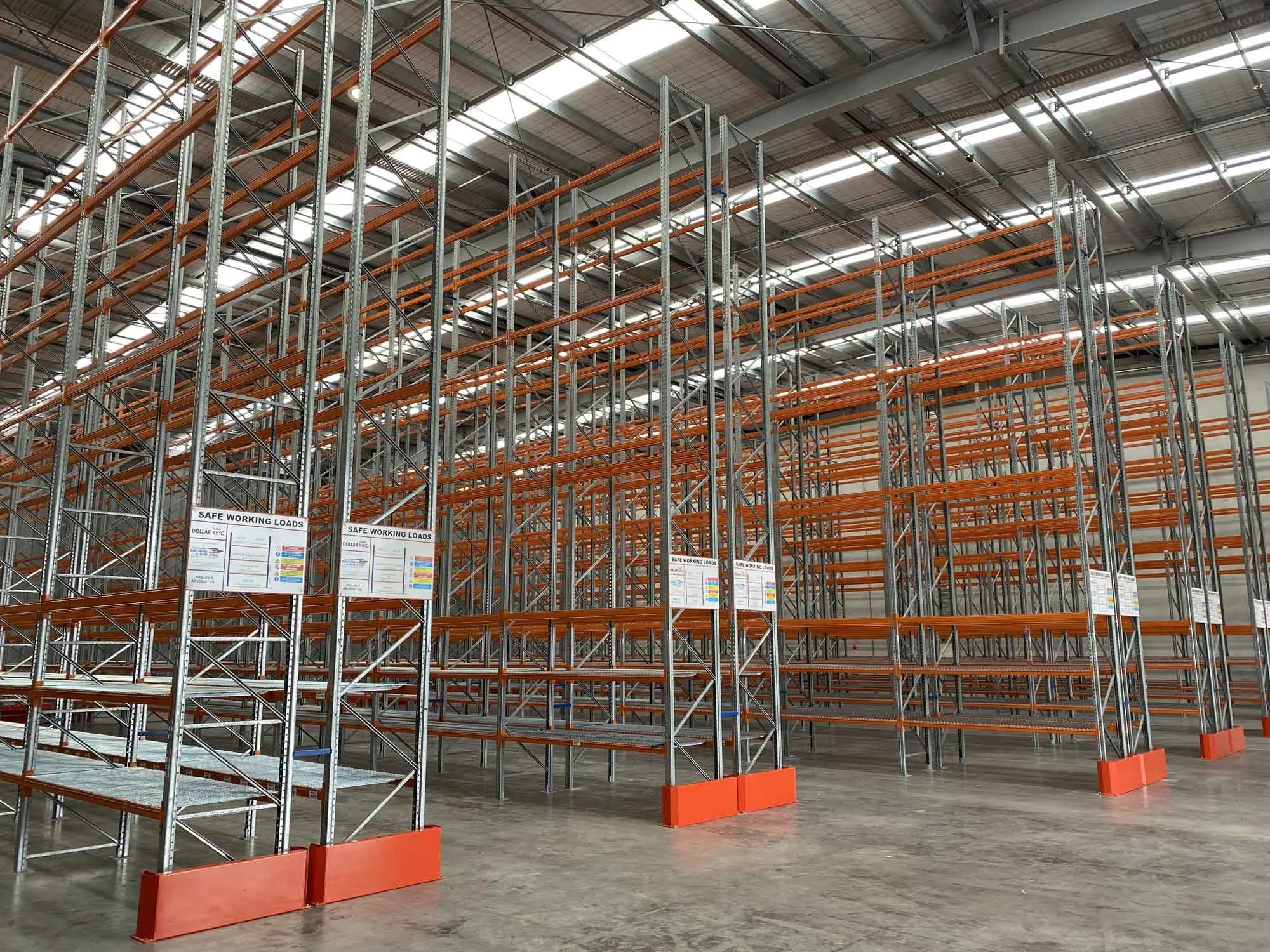 Standard Single Selective Auckland Racking and Shelving
