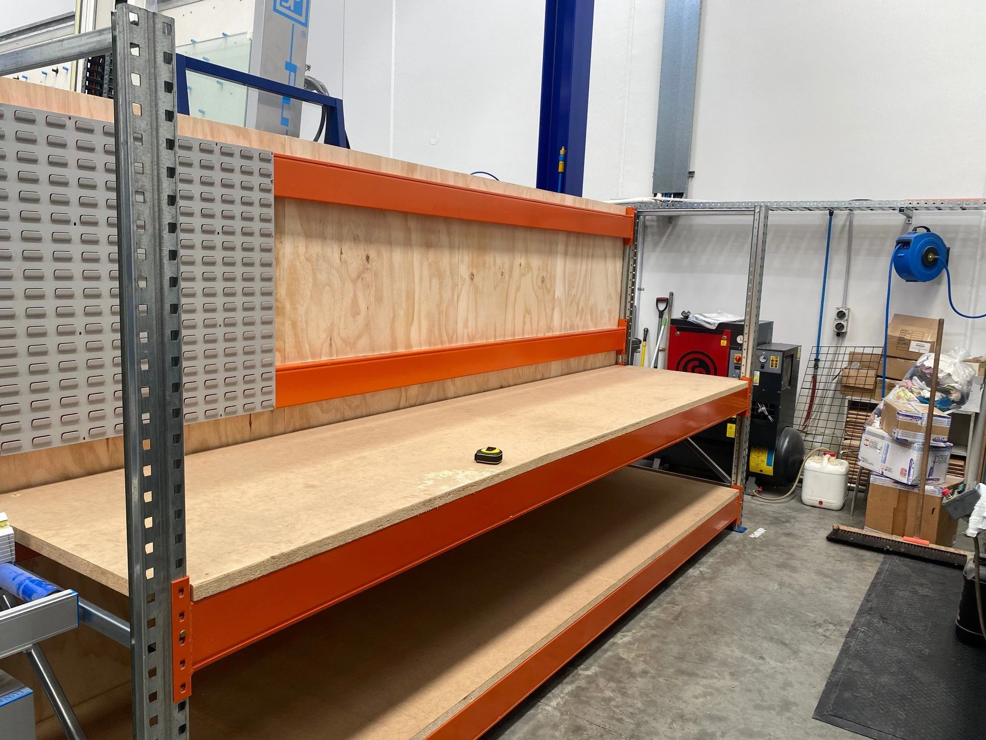Custom Work Benches Auckland Racking and Shelving