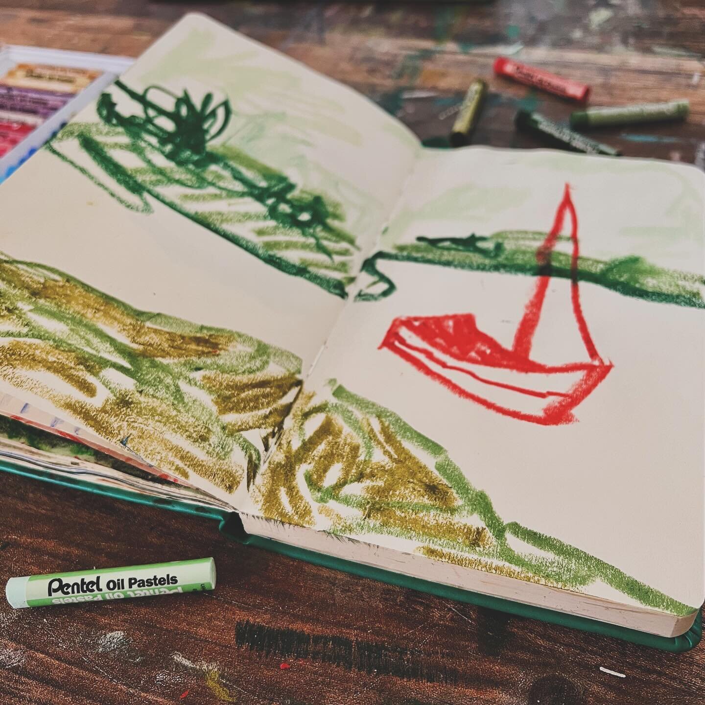 Getting back into the groove ⛵️

#sketchbookpractice #sketchbookartist #oilpasteldrawing #oilpastelsonpaper #newenglandartist #capecodart