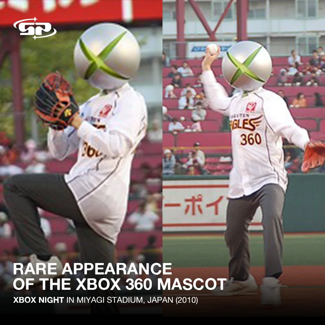 RARE APPEARANCE OF THE Xbox 360 Mascot at “Xbox Night” IN 2010