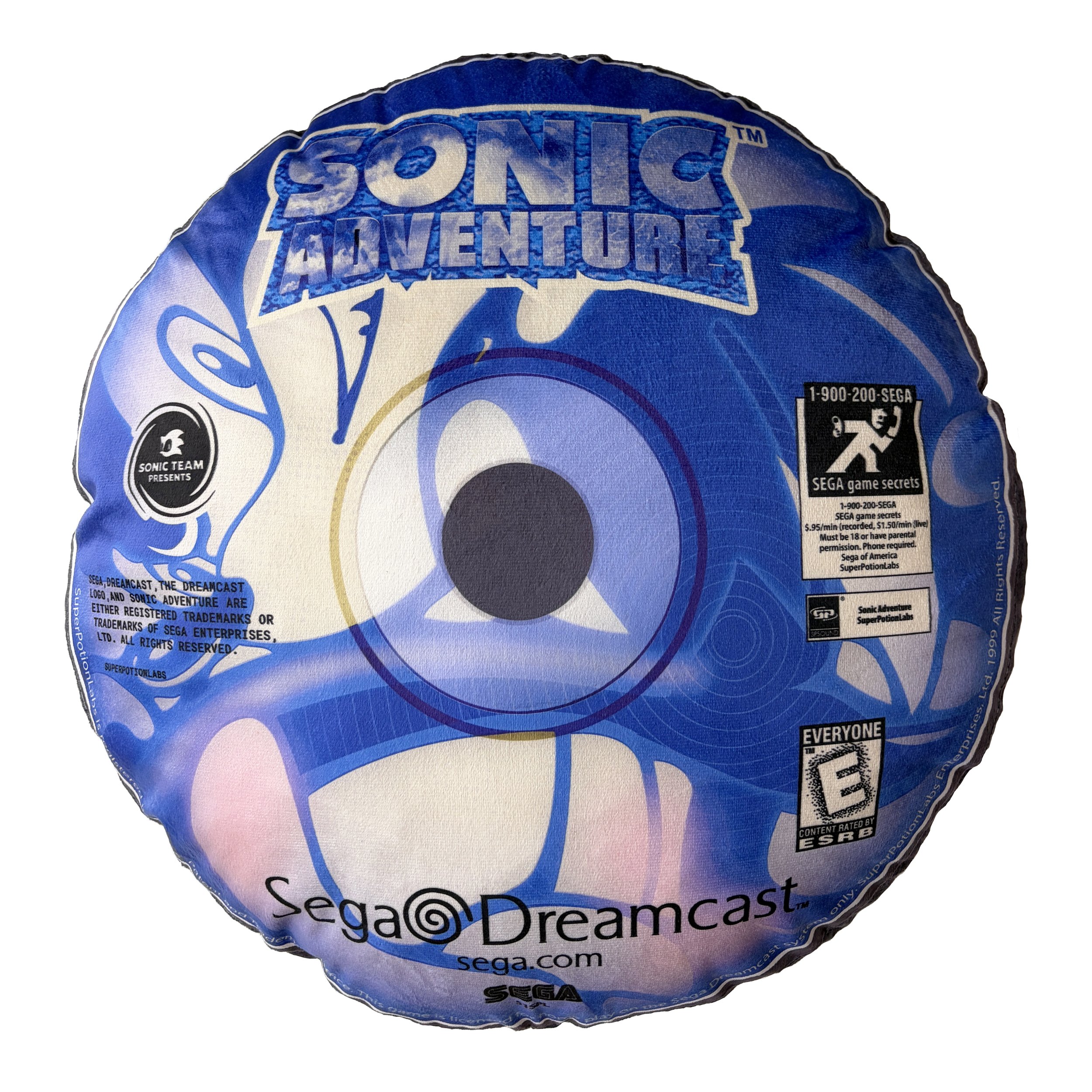 Sonic Adventure (1) Disk Pillow