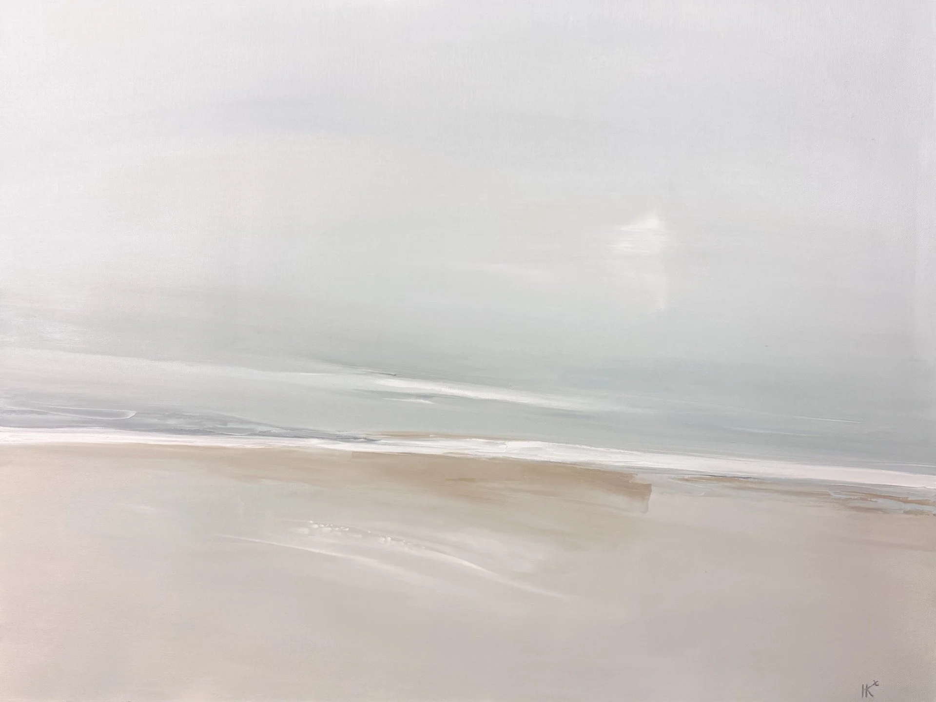 Fog, 30"x 40," oil on canvas, 2026