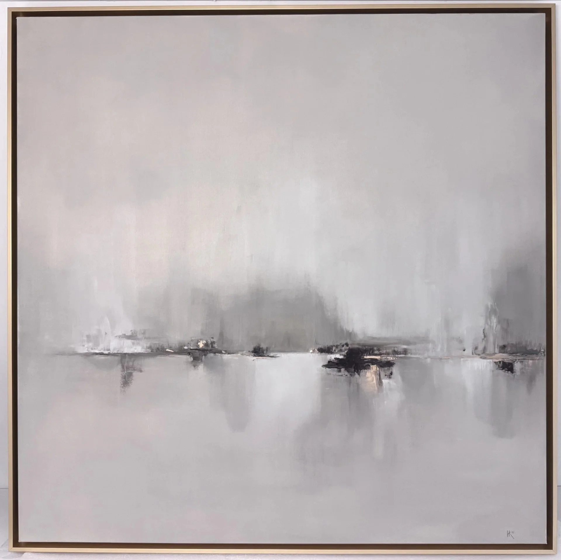 Custom Commission, 48" x 48," oil on canvas, 2026