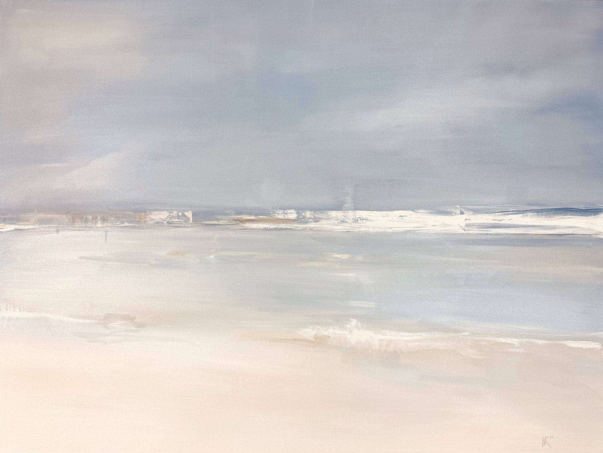Oceans, 36" x 48," oil on canvas, 2026