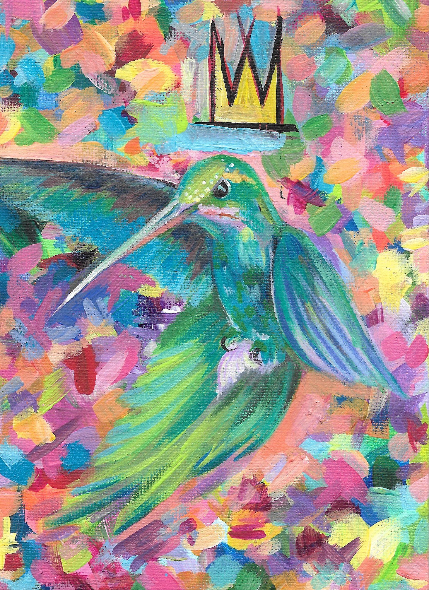 Adorned Hummingbird #17