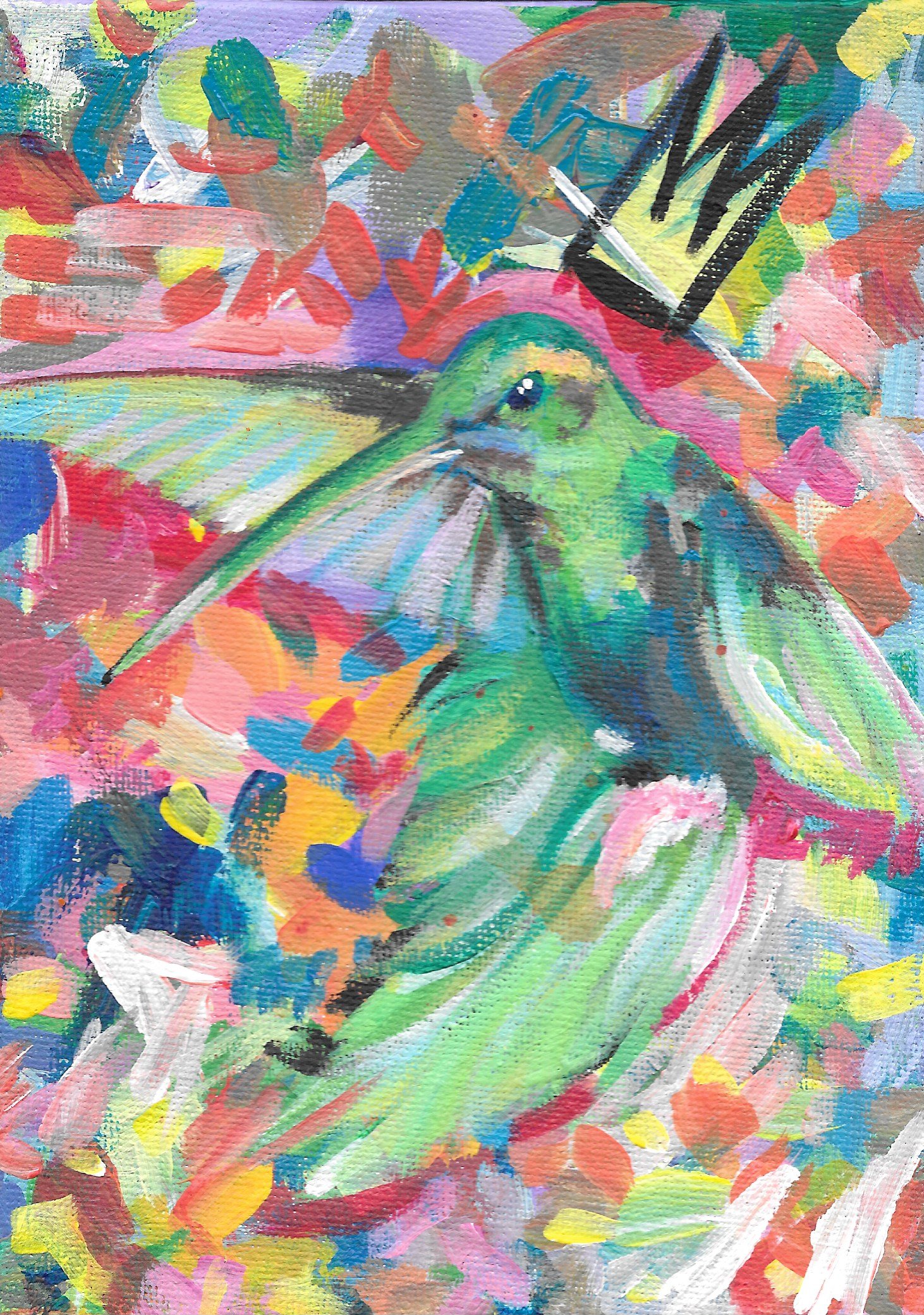 Adorned Hummingbird #16