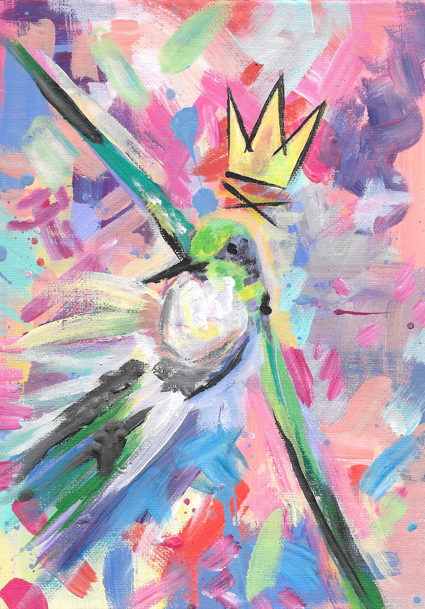 Adorned Hummingbird #4