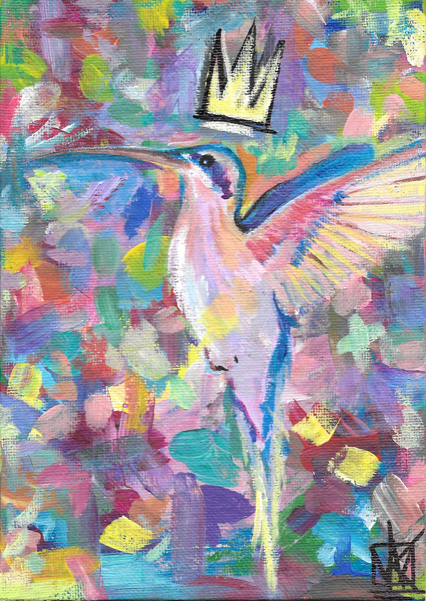 Adorned Hummingbird #22