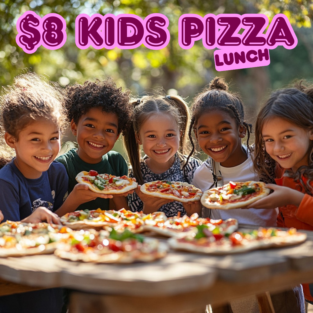 $8 Kids Pizza Pool Club Lunch | Daily