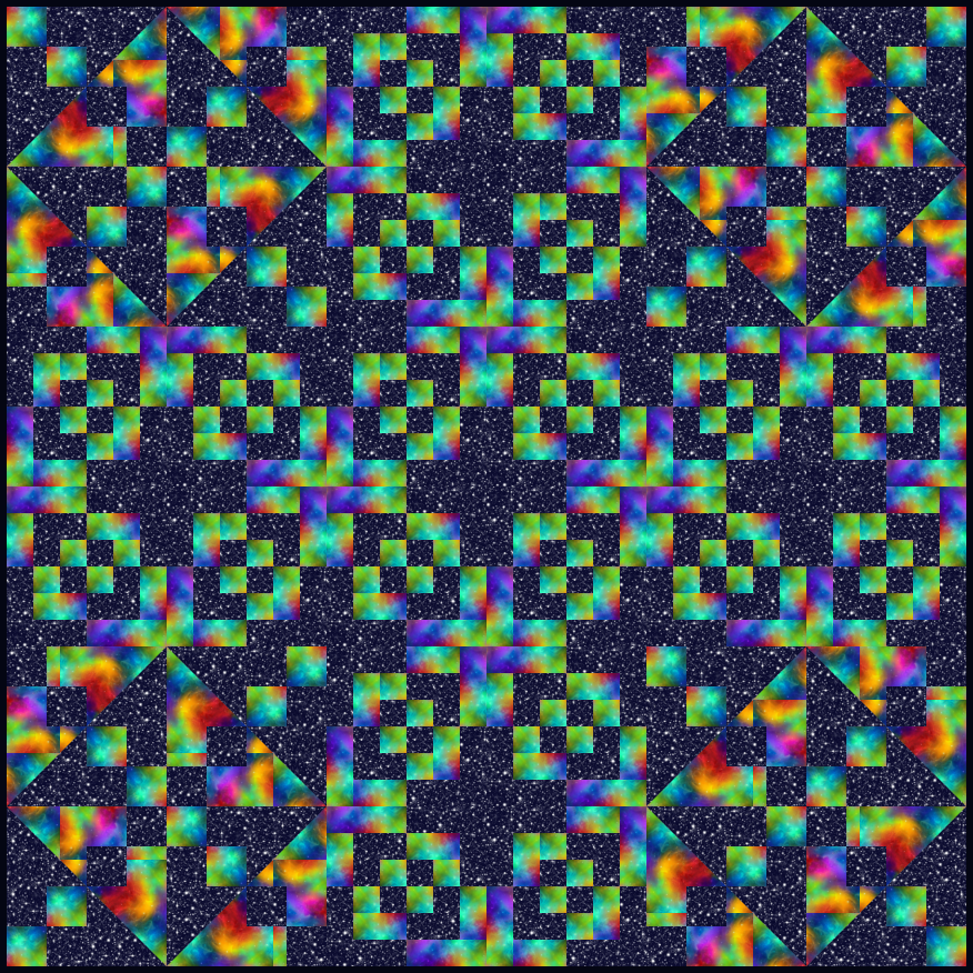 Frontier Design Pattern Final Frontier Quilt Pattern (PDF) — CDM365 Studios