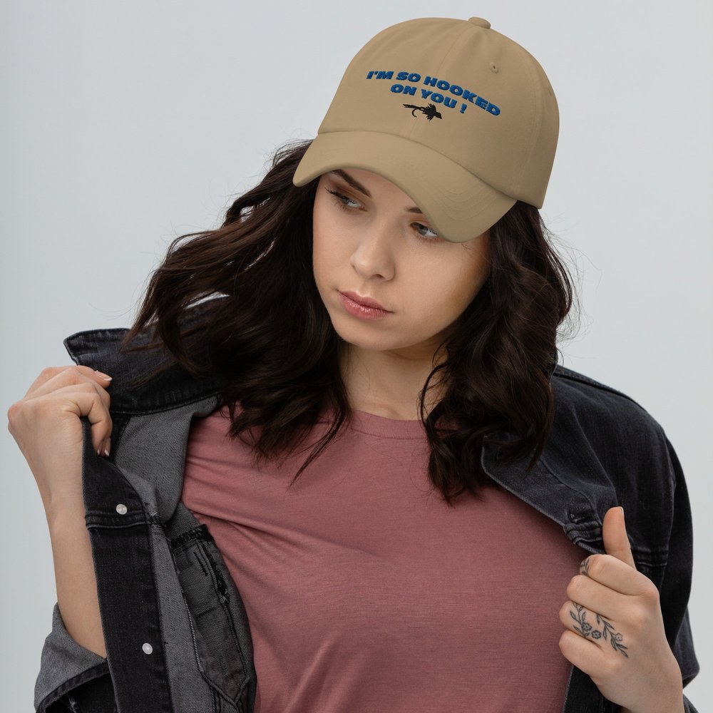 I'm So Hooked on You Fishing Hat — Fish Face Goods
