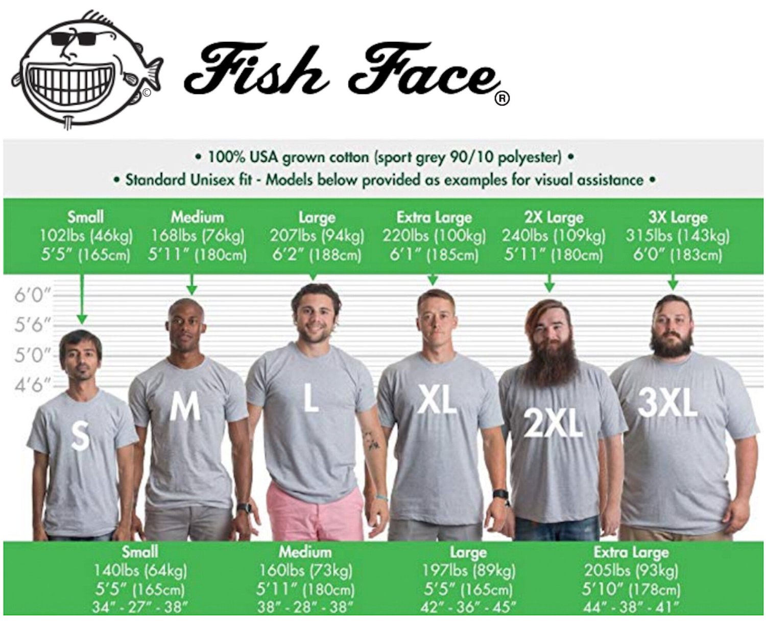 Trout Fishing Tee | Fly Fishing Home Grown | Michigan Pride | Fish Face |XXLarge