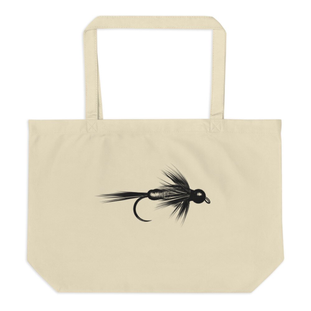 Caddis Fly Fishing Tote — Fish Face Goods