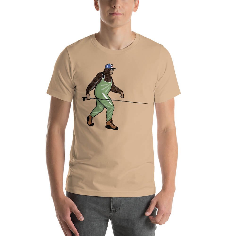 Bigfoot Fly Fishing Shirt — Fish Face Goods