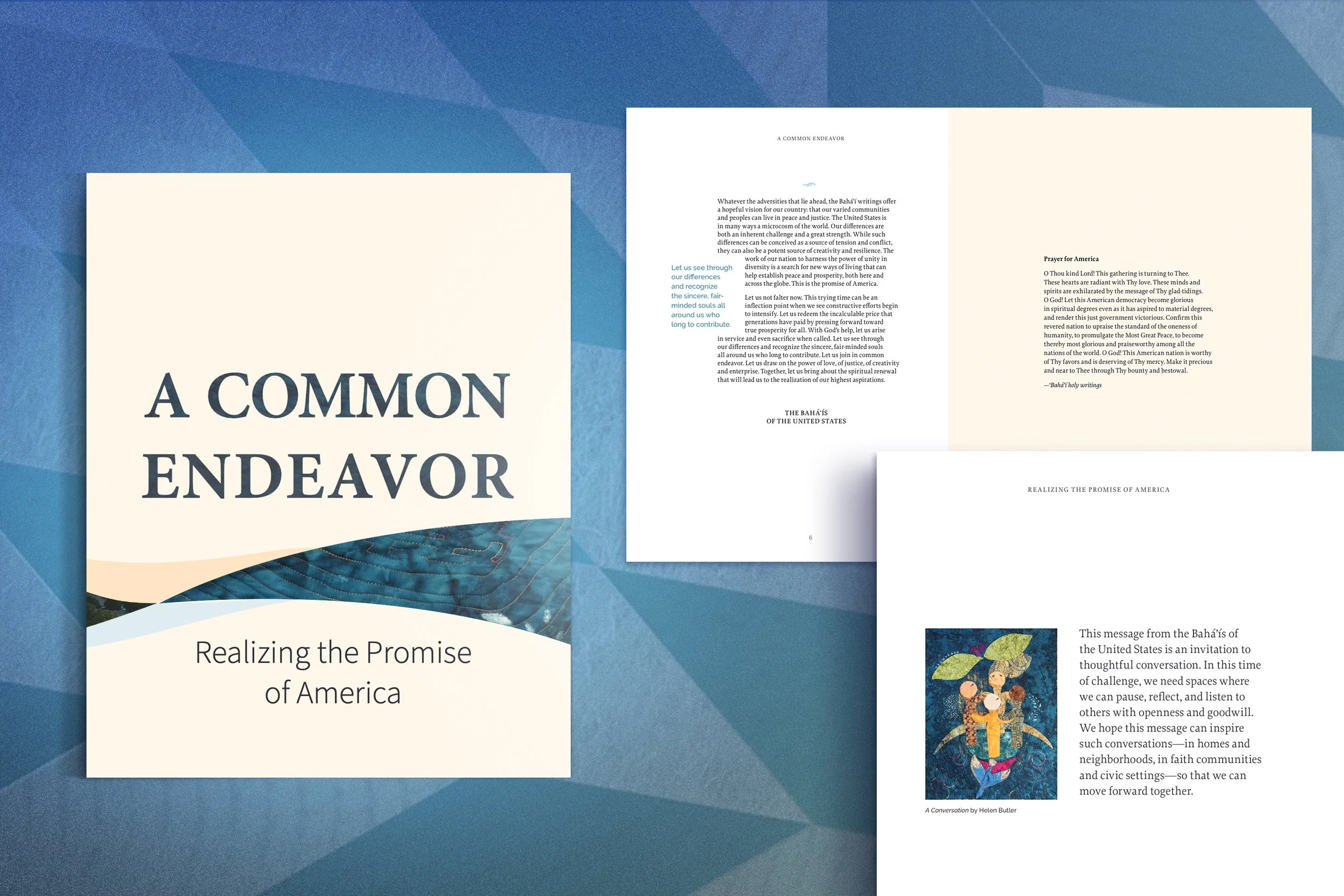 A Common Endeavor: Spiritual Foundations of America’s Future