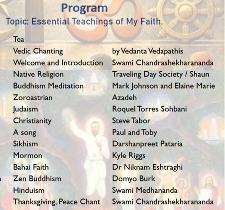 Inter-Faith Unity Gathering