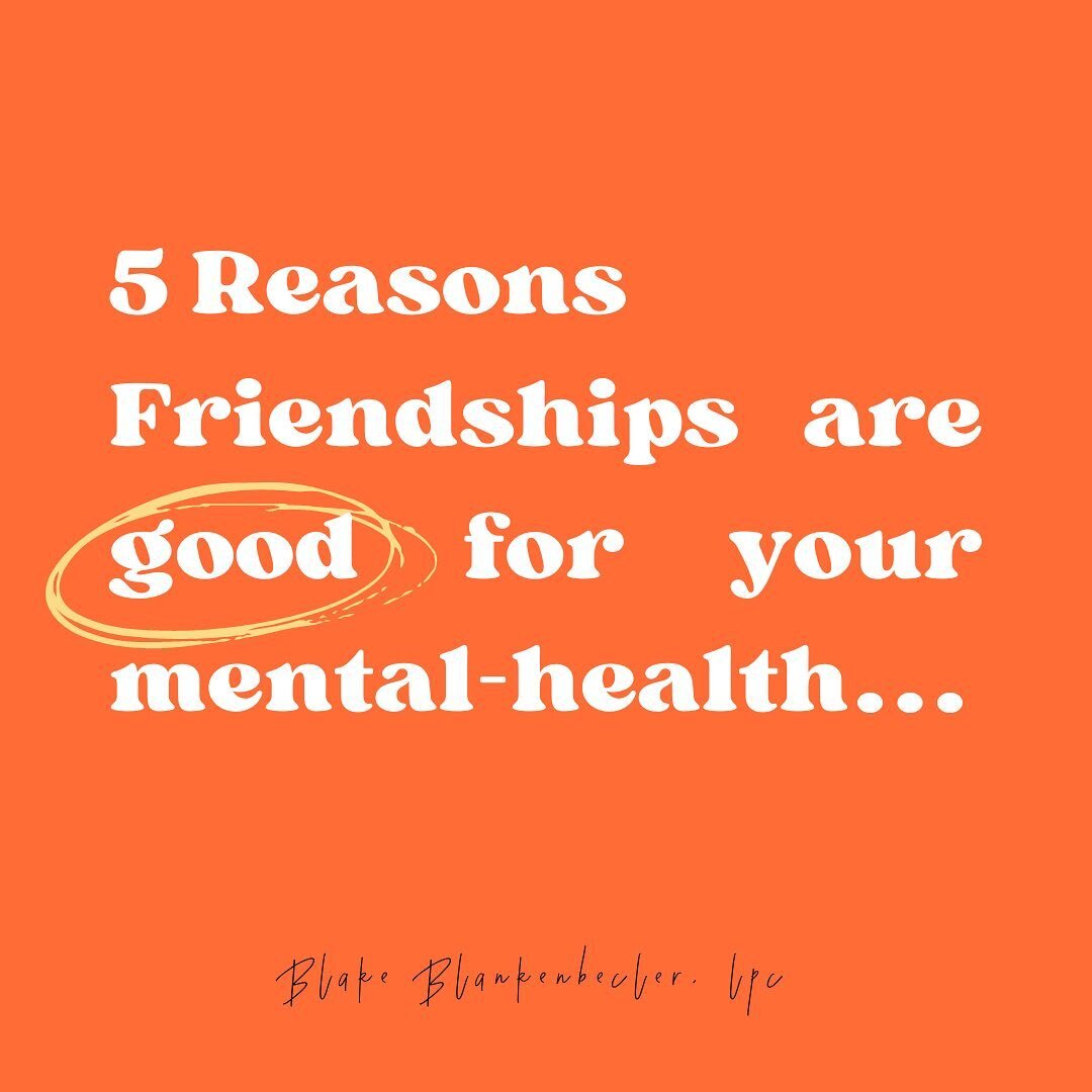 I want you to start thinking about your friendships differently. ⁣
⁣
Yes, your friends are amazing and wonderful but also the very fact that these relationships need to be nurtured and cared for by both parties is GOOD for your mental-health. ⁣
⁣
Bec