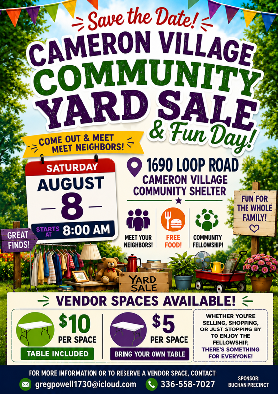 Community Yard Sale 