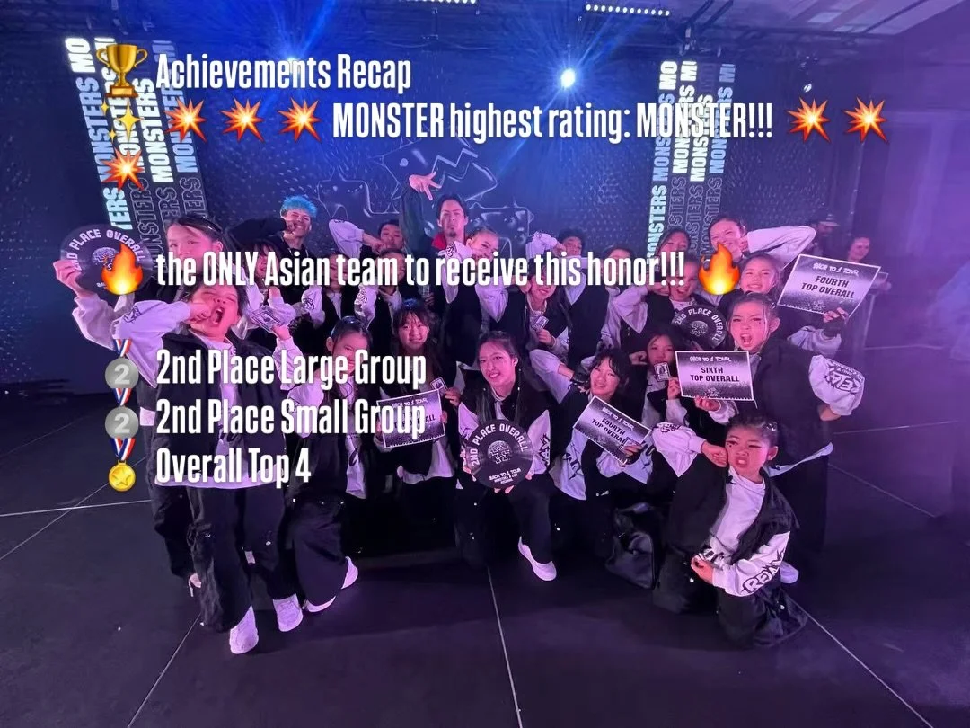 THIS IS INSANE!!!!!!!! 🔥🔥🔥🔥🔥

SO PROUD OF THESE KIDS!!! 😭🔥🔥🔥

JawbreakerZ HipHop Competition Team
just took it ALL &mdash;

💥💥💥 MONSTER highest rating: MONSTER!!! 💥💥💥

Out of dozens of elite teams and hundreds of top dancers &mdash;
🔥