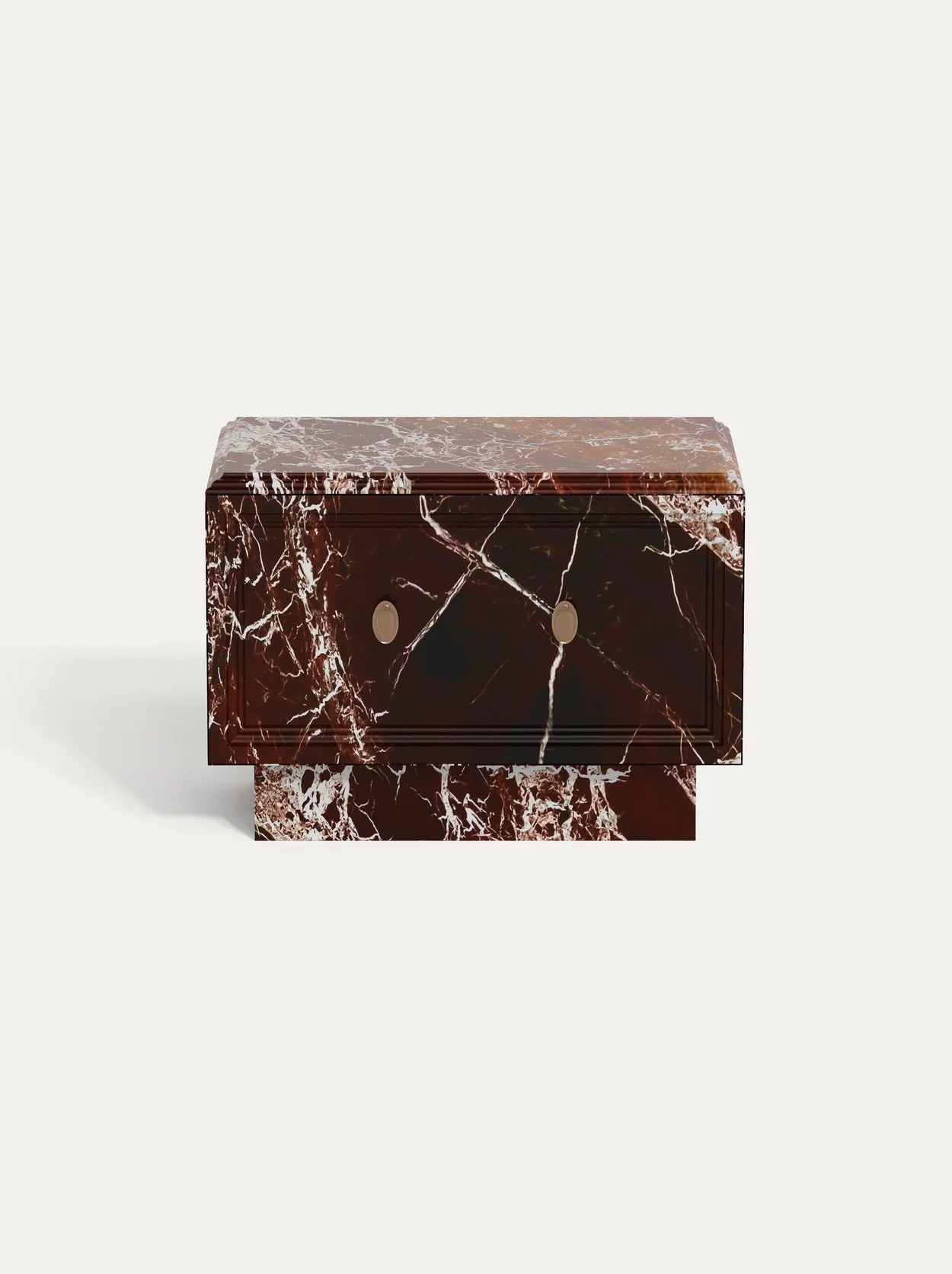 Rosso Levanto Bedside Table