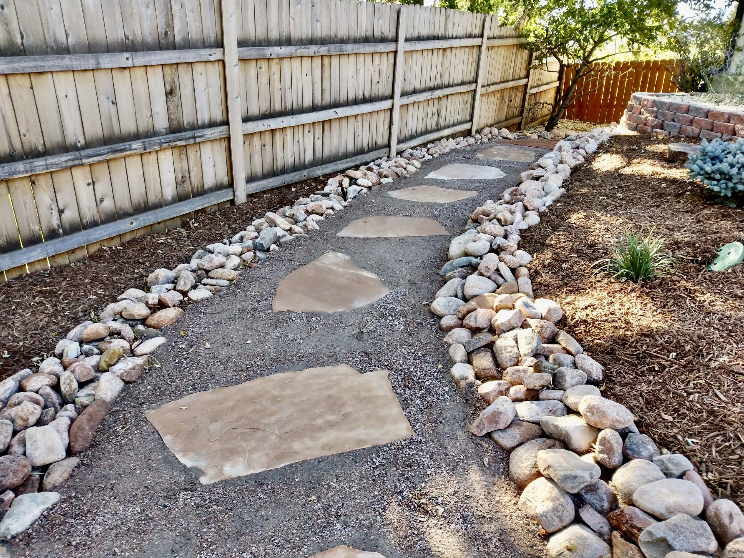 paver patio walkway