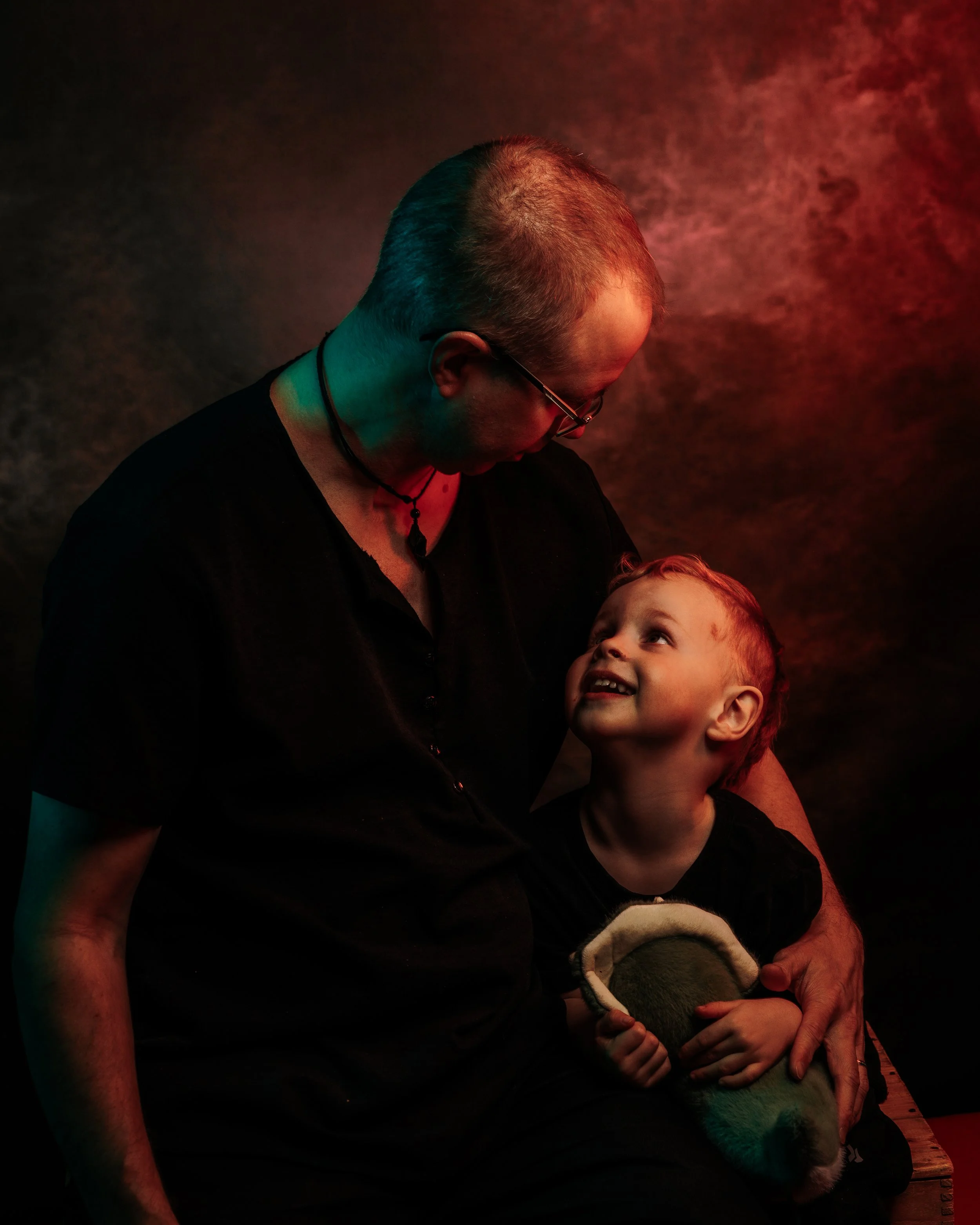 Familjefotografering minne för livet för mig och min son