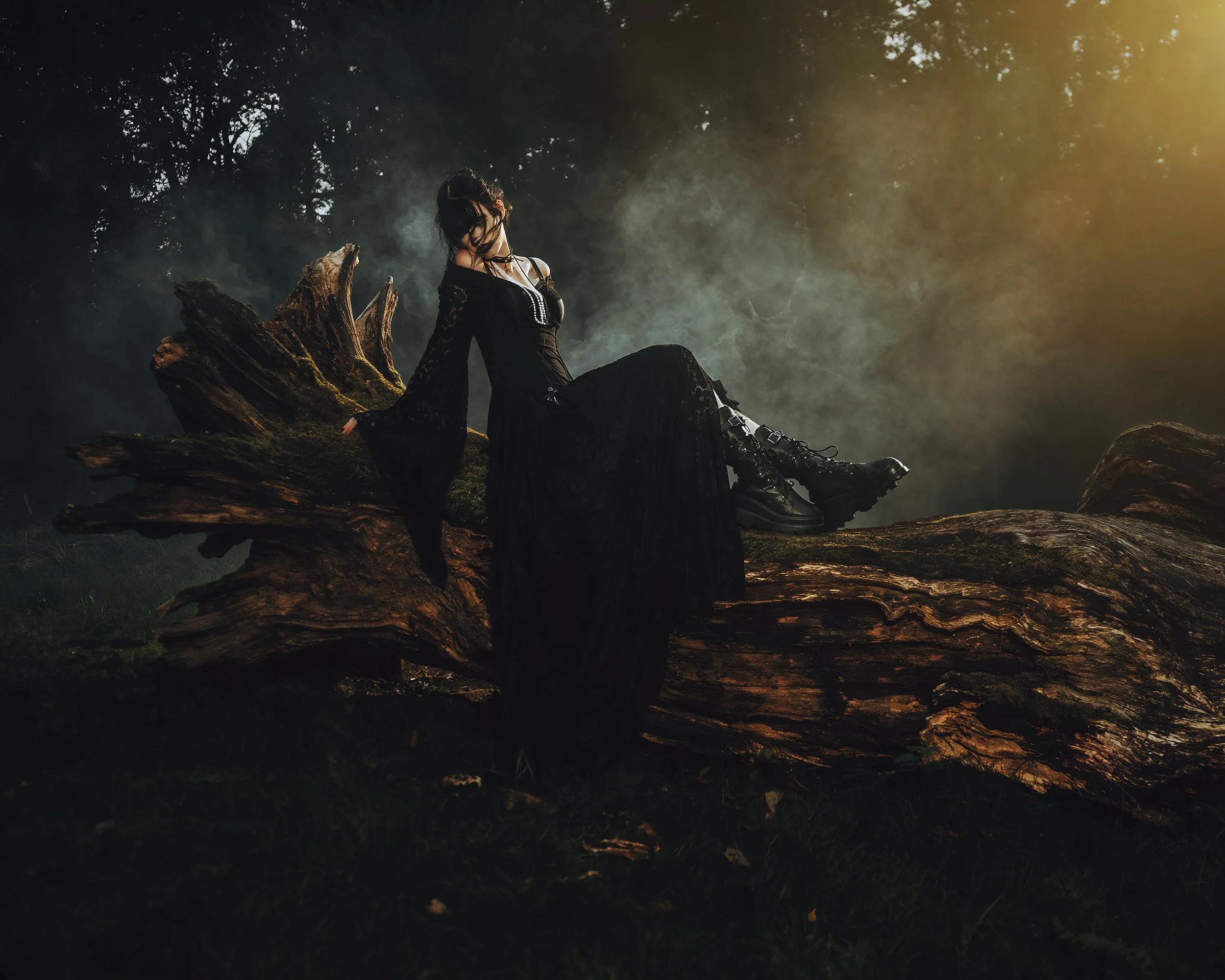 The One She Kept – kreativ porträttserie fotograferad utomhus