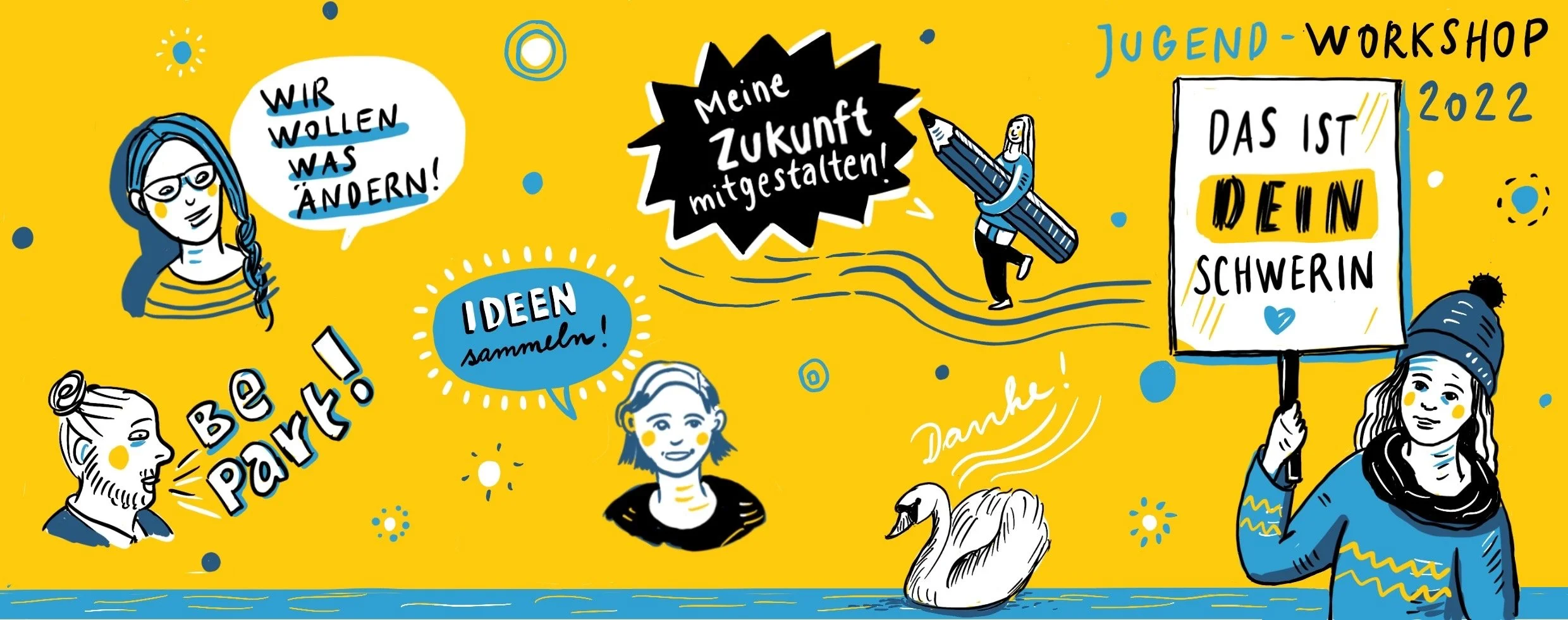 Jugendworkshop_Schwerin_Klimagerechtigkeit_Illustration