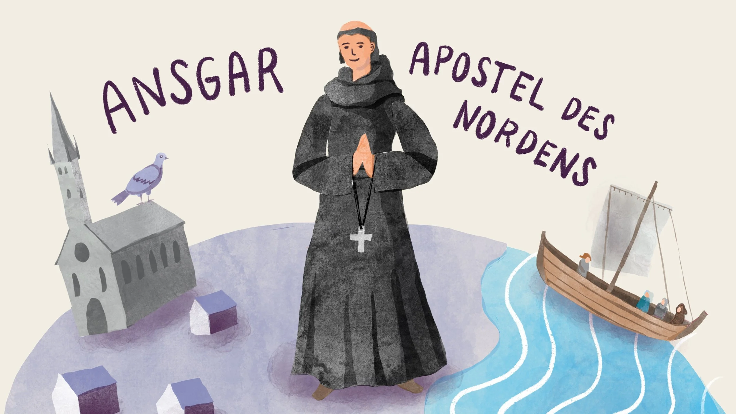 Animationsfilm - St.Ansgar, Apostel des Nordens