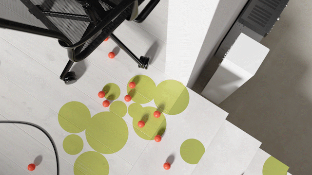shot 16 - ping pong balls stairs.gif