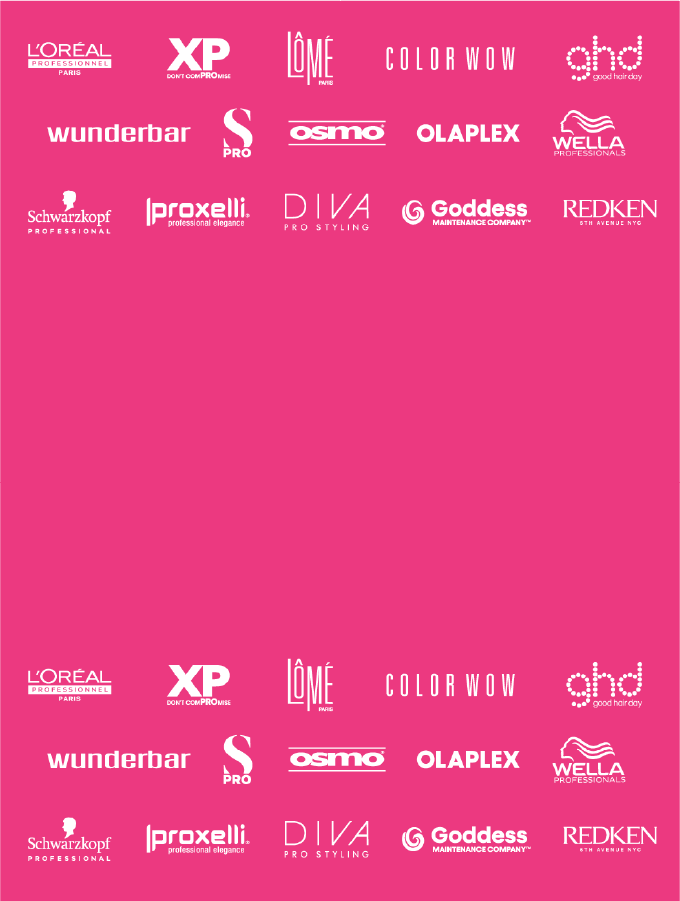 Logo wall - 
Uses the breadth of brands as visual
proof of choice.