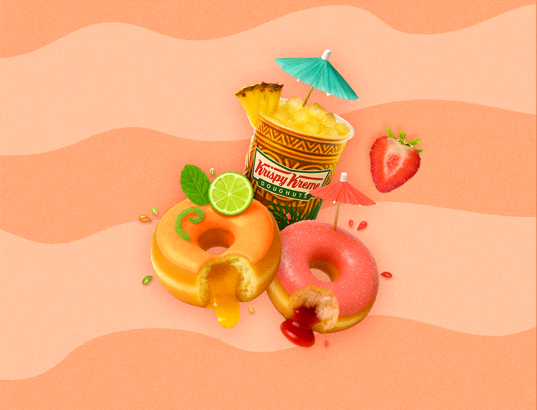 Krispy Kreme Mocktail Campaign