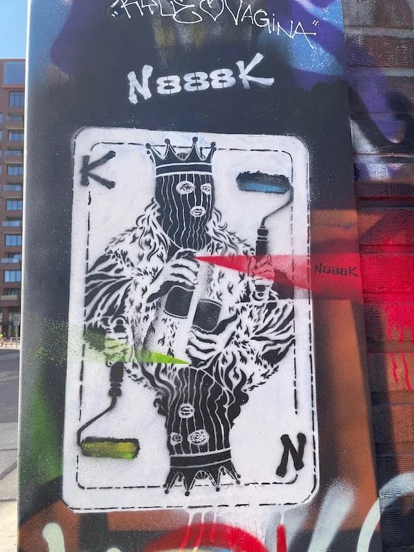 NDSM graffiti - king in card game.jpeg
