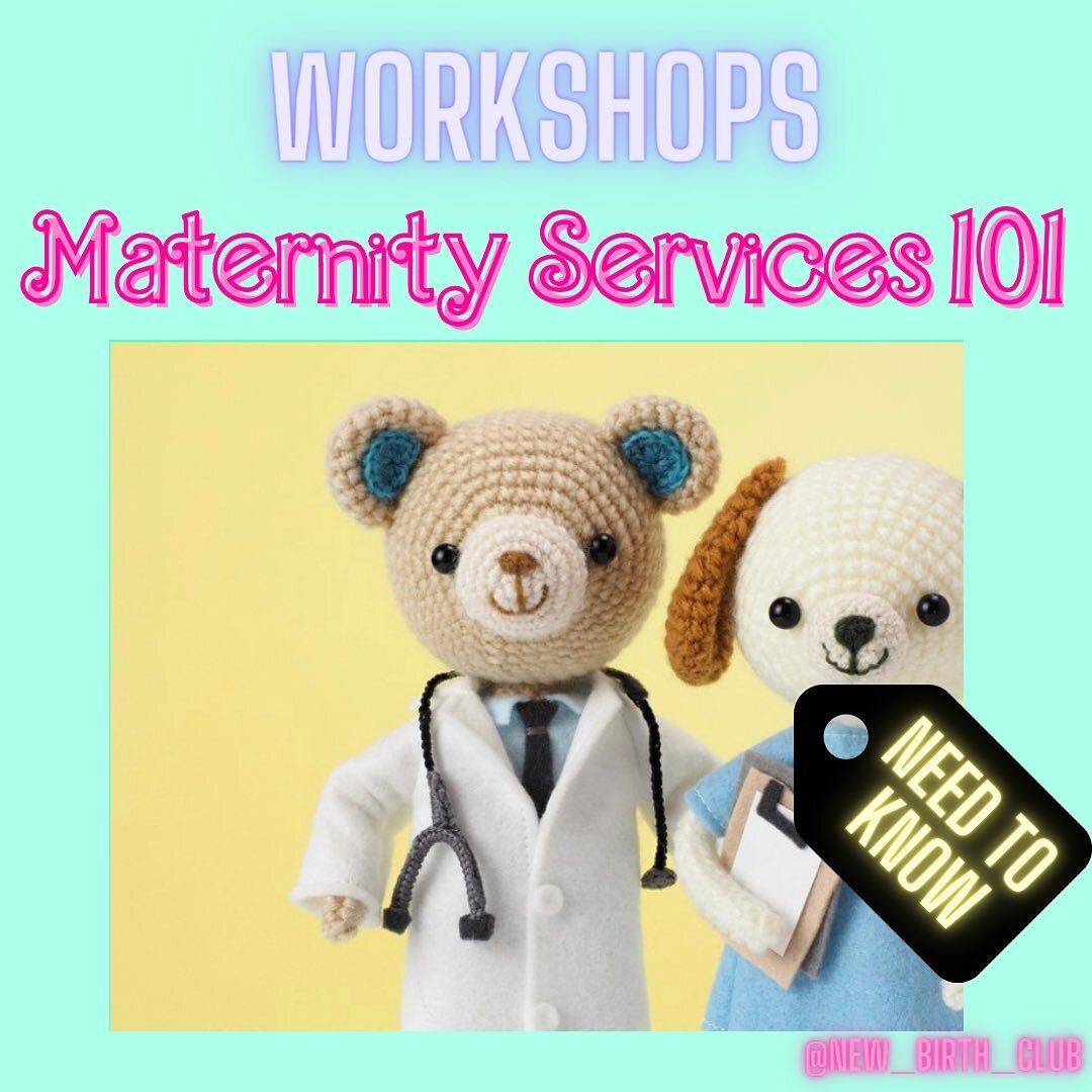 M A T E R N I T Y  S E R V I C E S 

Introducing another one of our &lsquo;Need to Know&rsquo; workshops. 

It&rsquo;s all about how the NHS works for pregnant people! 

Knowing how the system works so that you can make the system work for you is ESS