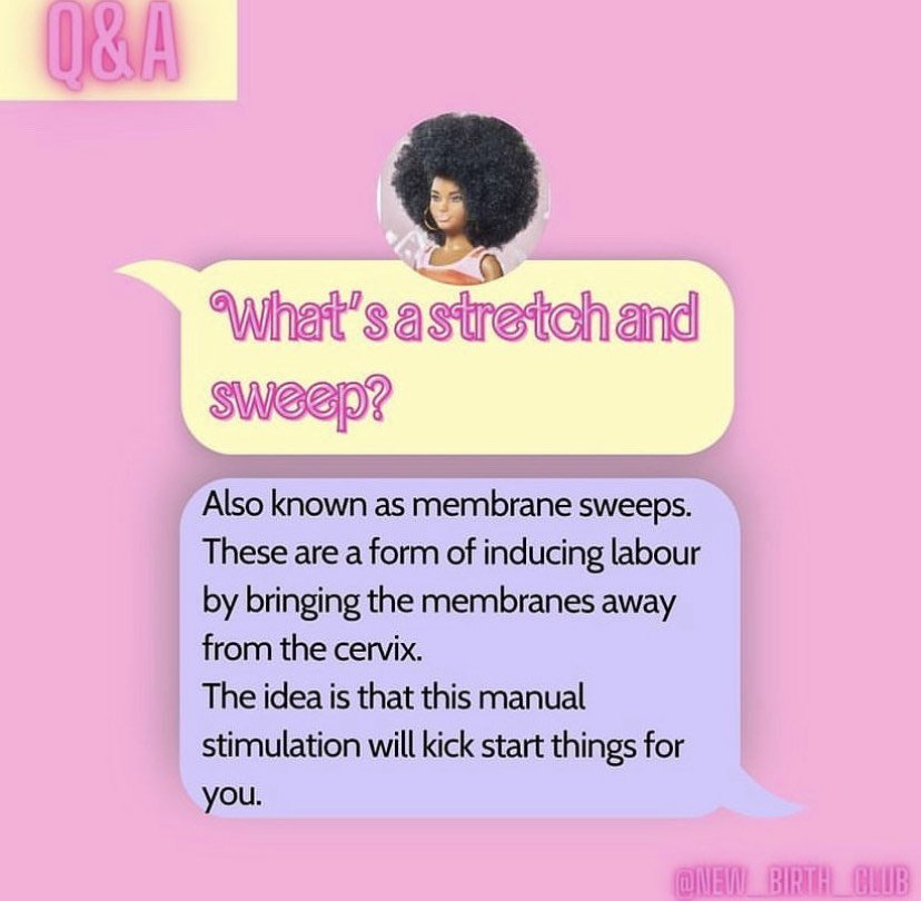 What’s a stretch & sweep?