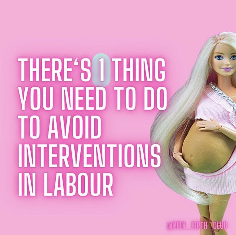 Avoiding interventions in labour