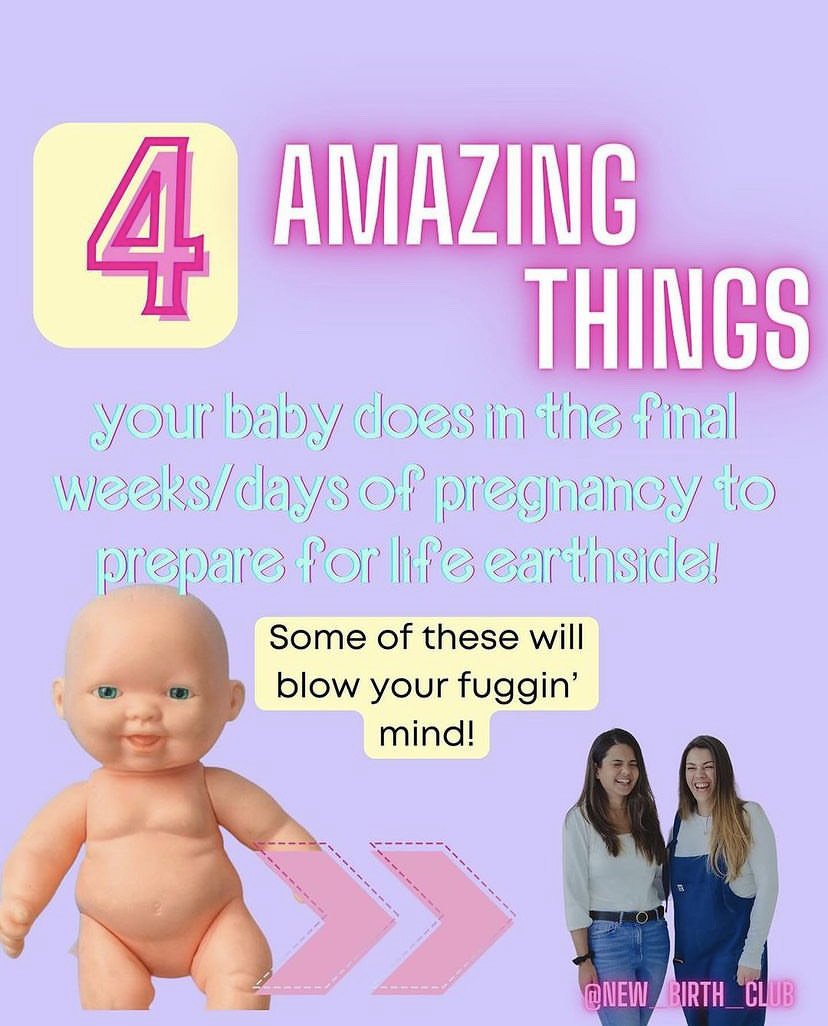 Pregnancy & Birth: 4 amazing things your baby does before being born