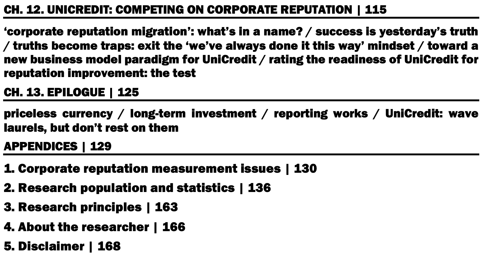 1 Contents Data Only Edition UniCredit Page 2 | PNG.png