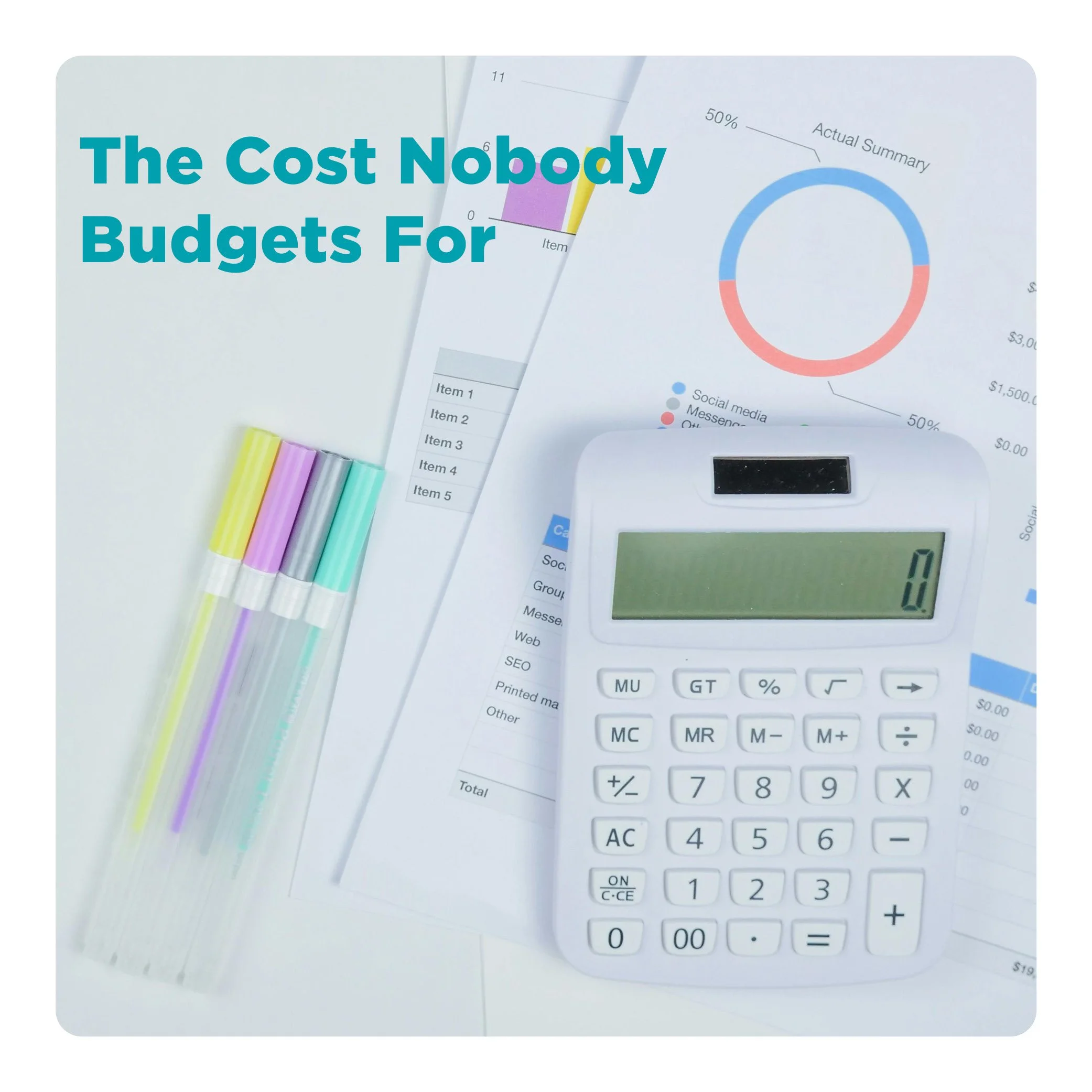 What isn’t tracked, still costs you. 